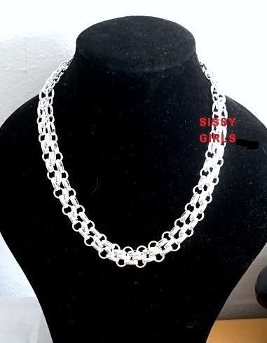 925 Sterling Silver Imported Neck Chain Filled Jewelry  45cm